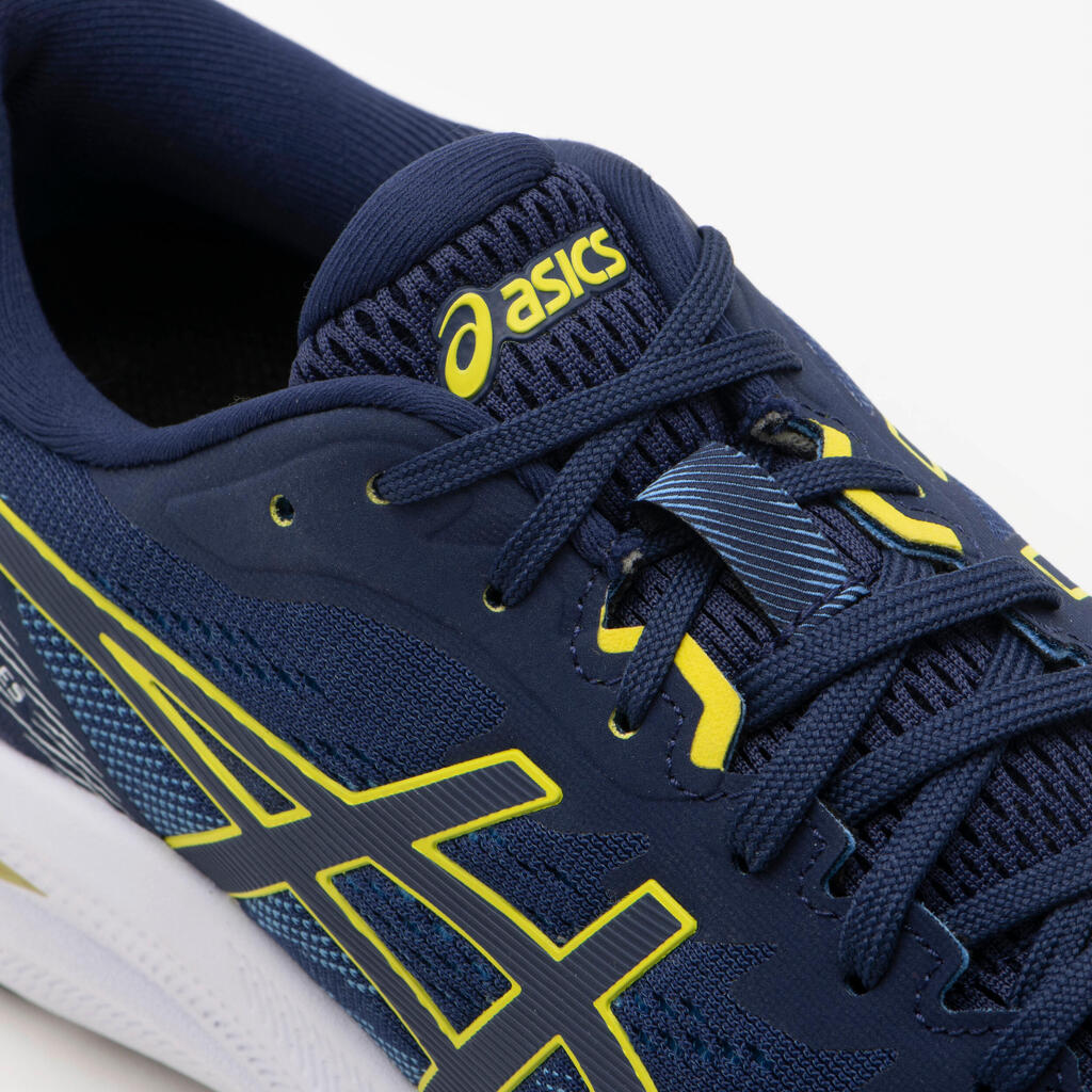 MEN'S ASICS GEL-ROADMILES RUNNING SHOES - BLUE YELLOW